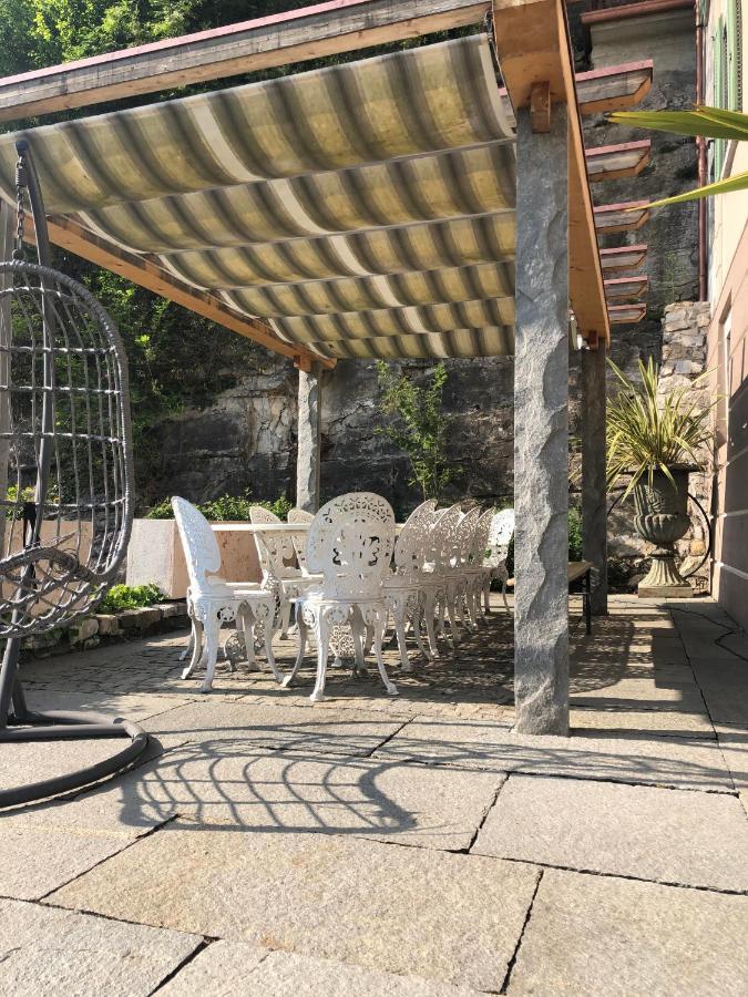 Вилла La Casa Sulla Collina Del Castello Брено Экстерьер фото