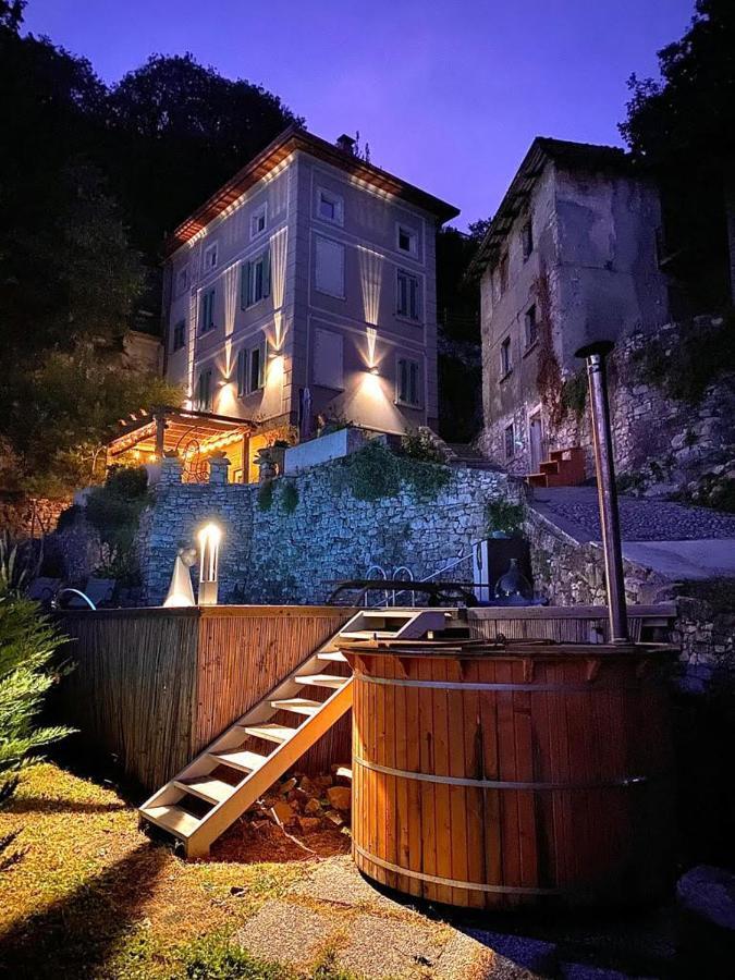 Вилла La Casa Sulla Collina Del Castello Брено Экстерьер фото