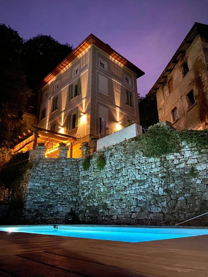 Вилла La Casa Sulla Collina Del Castello Брено Экстерьер фото