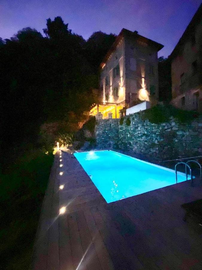 Вилла La Casa Sulla Collina Del Castello Брено Экстерьер фото